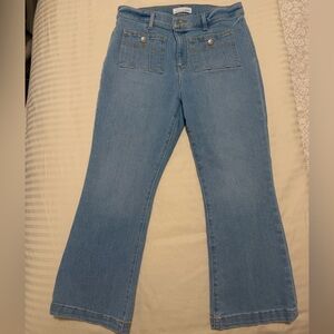 LOFT Light Blue Flare Jeans